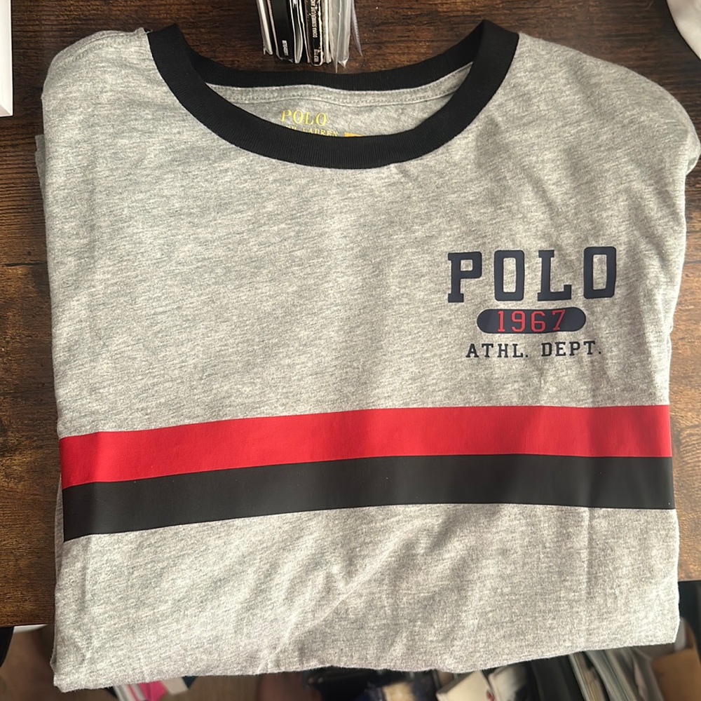 Boys long sleeve polo tshirt
